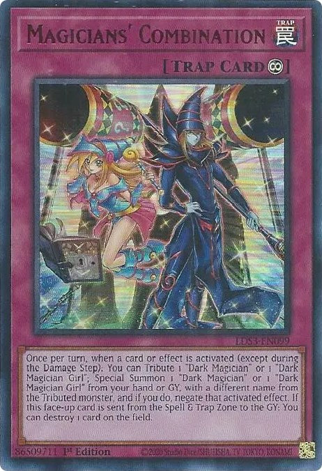 Magicians' Combination (Red) [LDS3-EN099] Ultra Rare | Card Merchant Takapuna