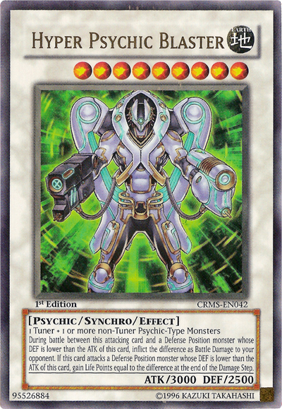 Hyper Psychic Blaster [CRMS-EN042] Ultra Rare | Card Merchant Takapuna