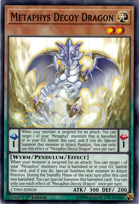 Metaphys Decoy Dragon [CYHO-EN018] Common | Card Merchant Takapuna