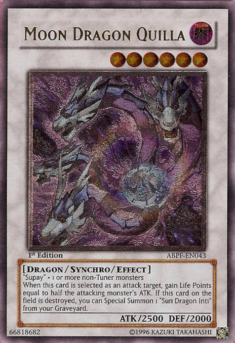 Moon Dragon Quilla [ABPF-EN043] Ultimate Rare | Card Merchant Takapuna