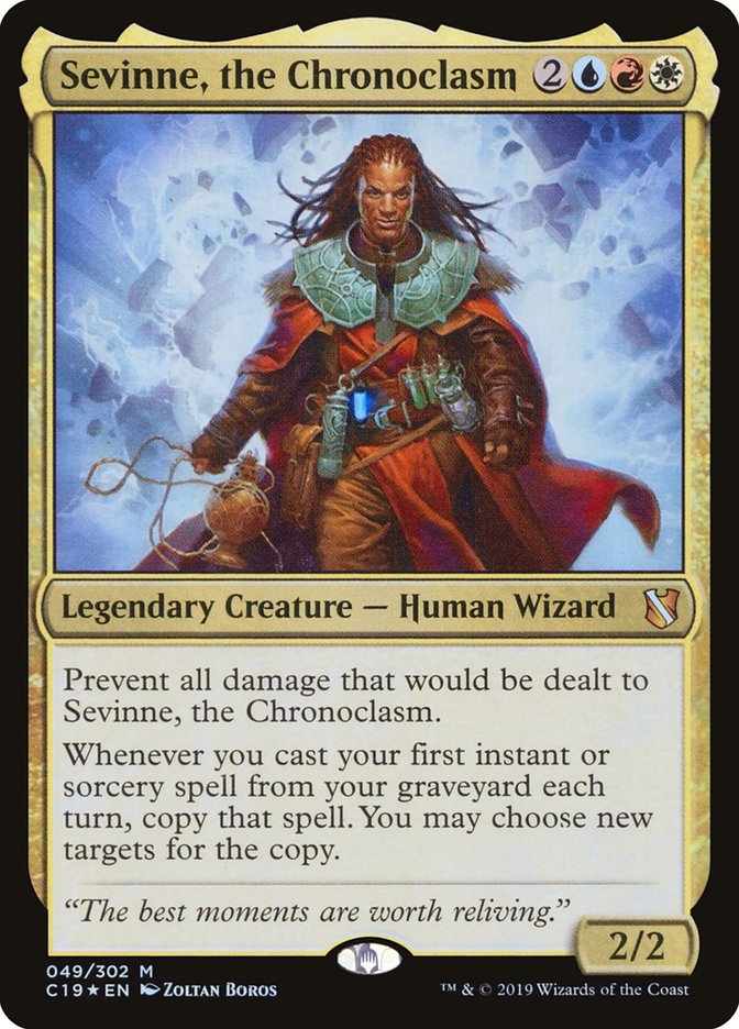 Sevinne, the Chronoclasm [Commander 2019] | Card Merchant Takapuna