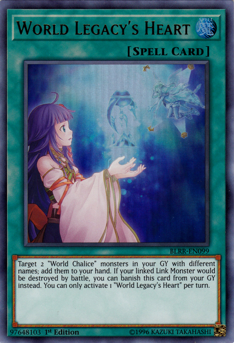 World Legacy's Heart [BLRR-EN099] Ultra Rare | Card Merchant Takapuna