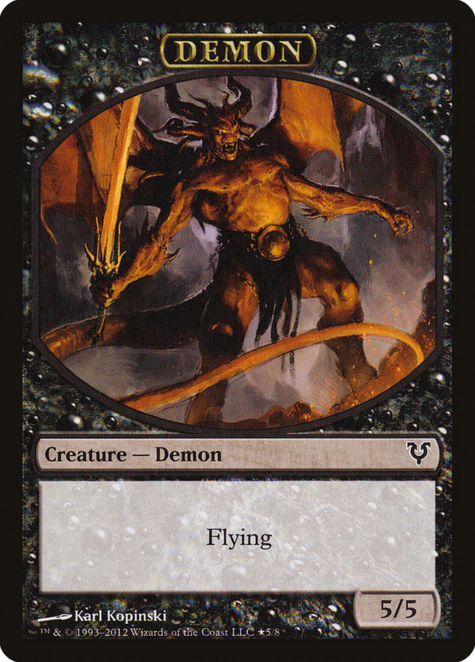 Angel // Demon Double-Sided Token [Open the Helvault] | Card Merchant Takapuna