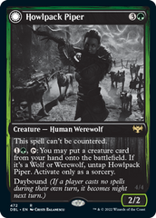 Howlpack Piper // Wildsong Howler [Innistrad: Double Feature] | Card Merchant Takapuna