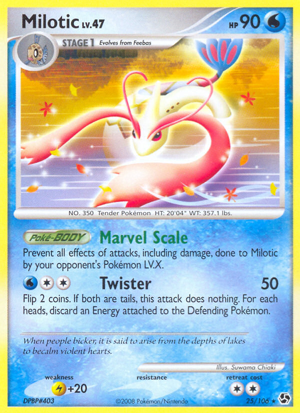 Milotic (25/106) [Diamond & Pearl: Great Encounters] | Card Merchant Takapuna