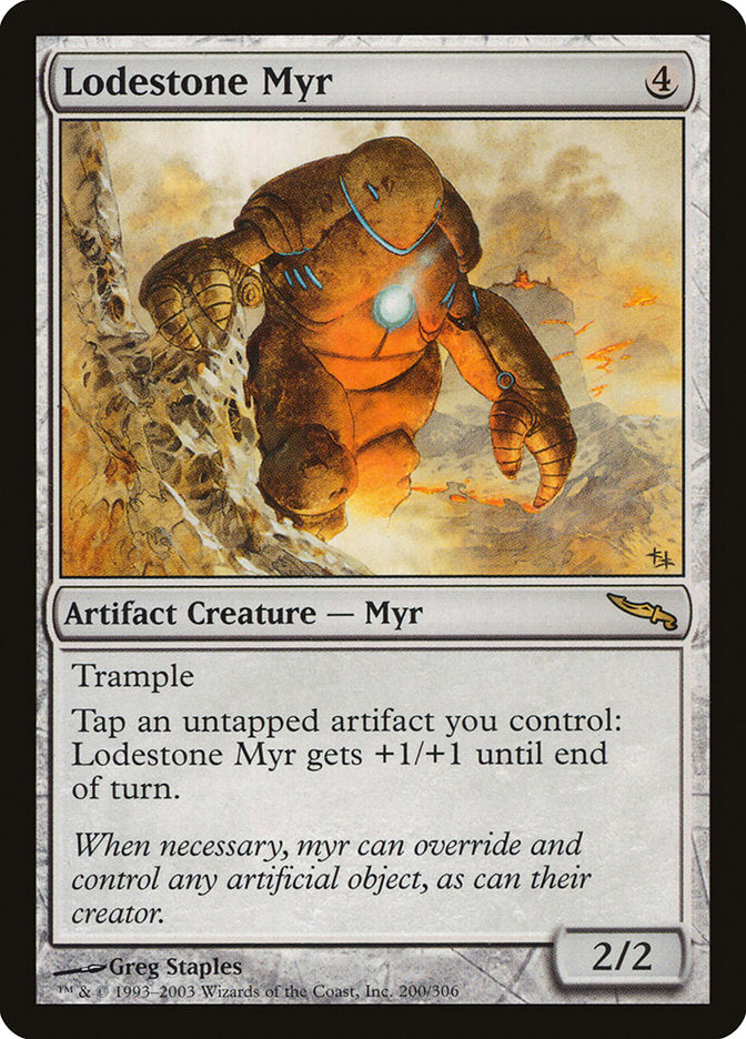 Lodestone Myr [Mirrodin] | Card Merchant Takapuna