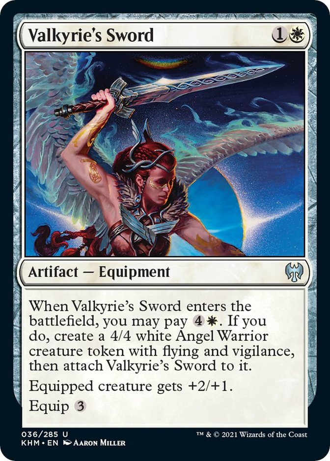 Valkyrie's Sword [Kaldheim] | Card Merchant Takapuna