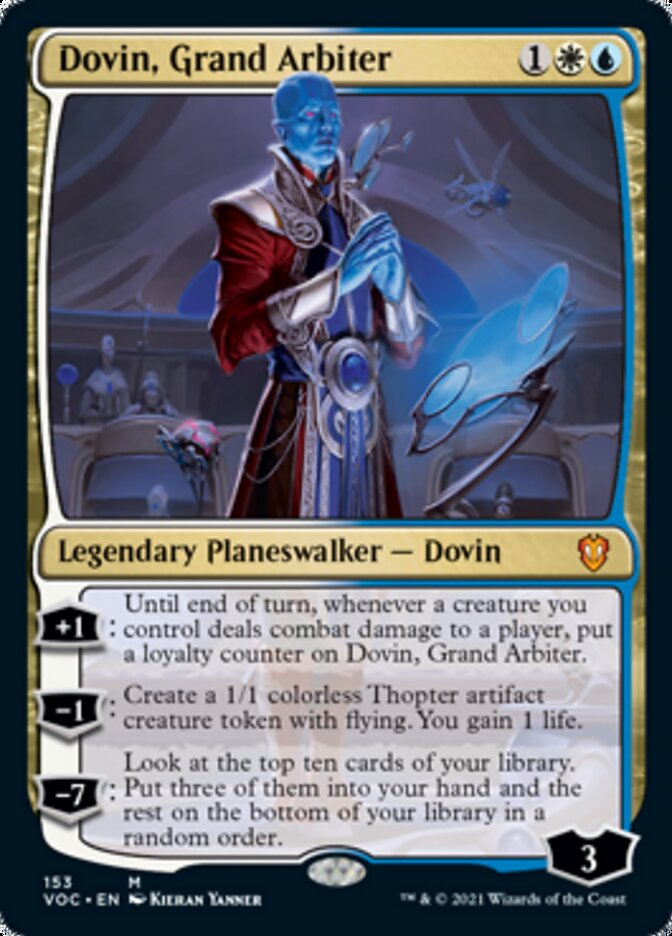 Dovin, Grand Arbiter [Innistrad: Crimson Vow Commander] | Card Merchant Takapuna