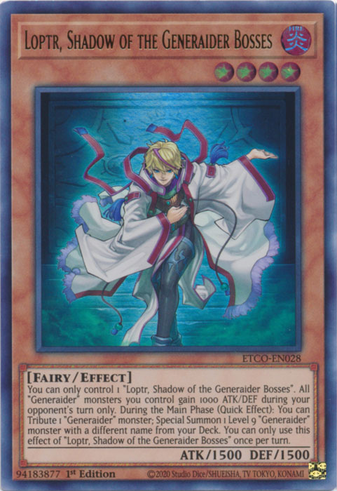 Loptr, Shadow of the Generaider Bosses [ETCO-EN028] Ultra Rare | Card Merchant Takapuna