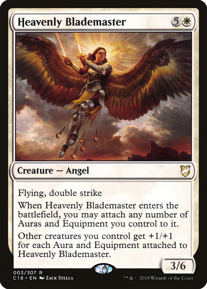 Heavenly Blademaster [Commander 2018] | Card Merchant Takapuna