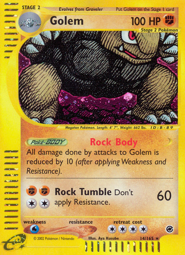 Golem (14/165) [Expedition: Base Set] | Card Merchant Takapuna