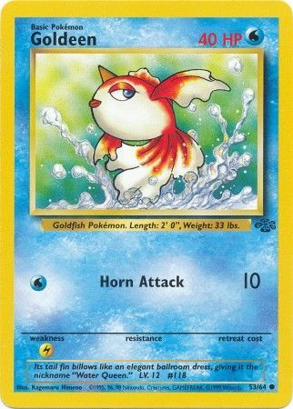 Goldeen (53/64) [Jungle Unlimited] | Card Merchant Takapuna