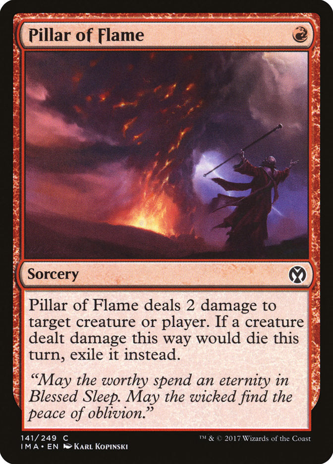 Pillar of Flame [Iconic Masters] | Card Merchant Takapuna