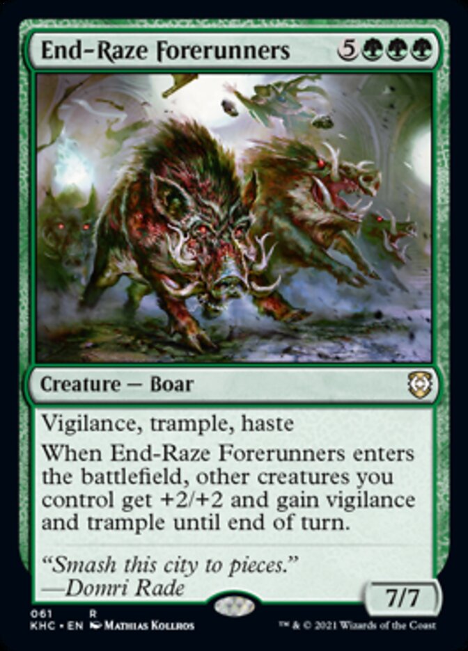 End-Raze Forerunners [Kaldheim Commander] | Card Merchant Takapuna