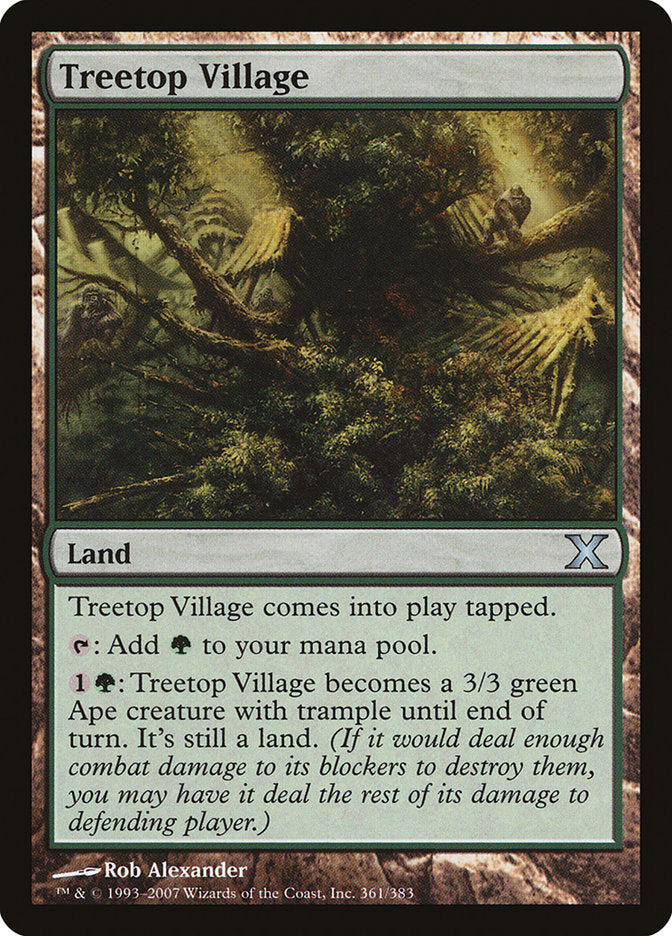 Treetop Village [Tenth Edition] | Card Merchant Takapuna