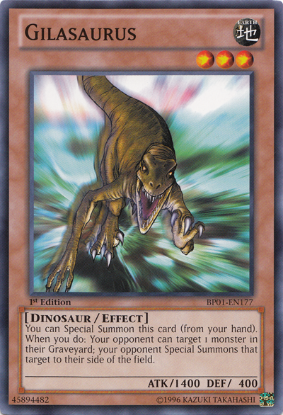 Gilasaurus [BP01-EN177] Common | Card Merchant Takapuna