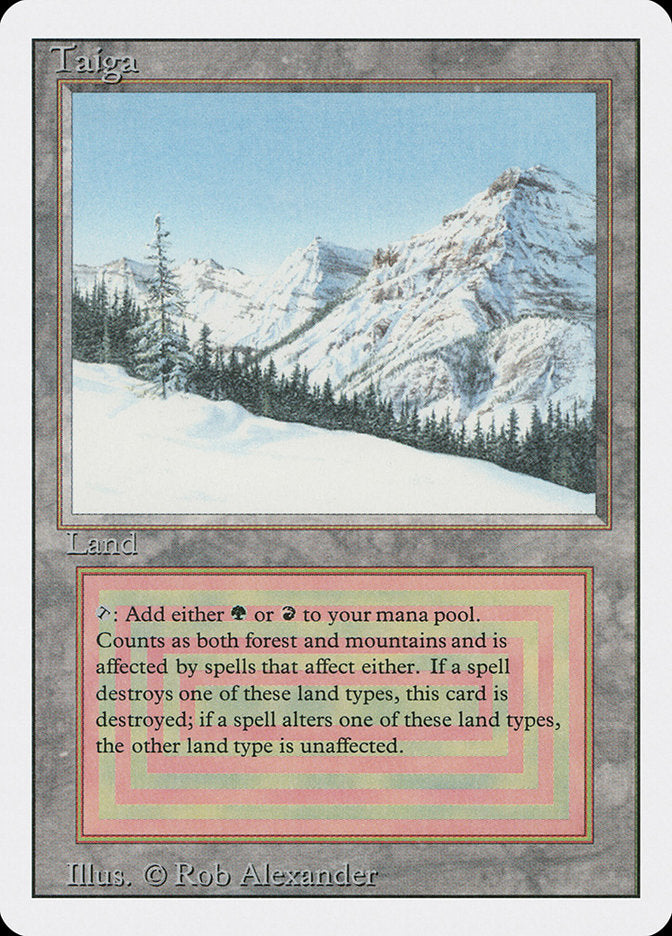 Taiga [Revised Edition] | Card Merchant Takapuna