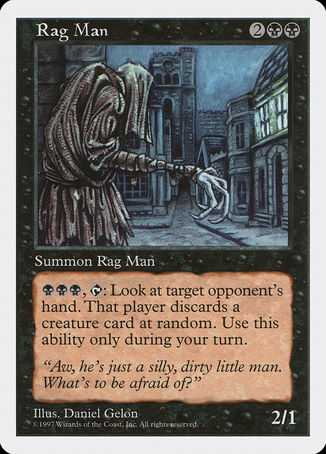 Rag Man [Fifth Edition] | Card Merchant Takapuna