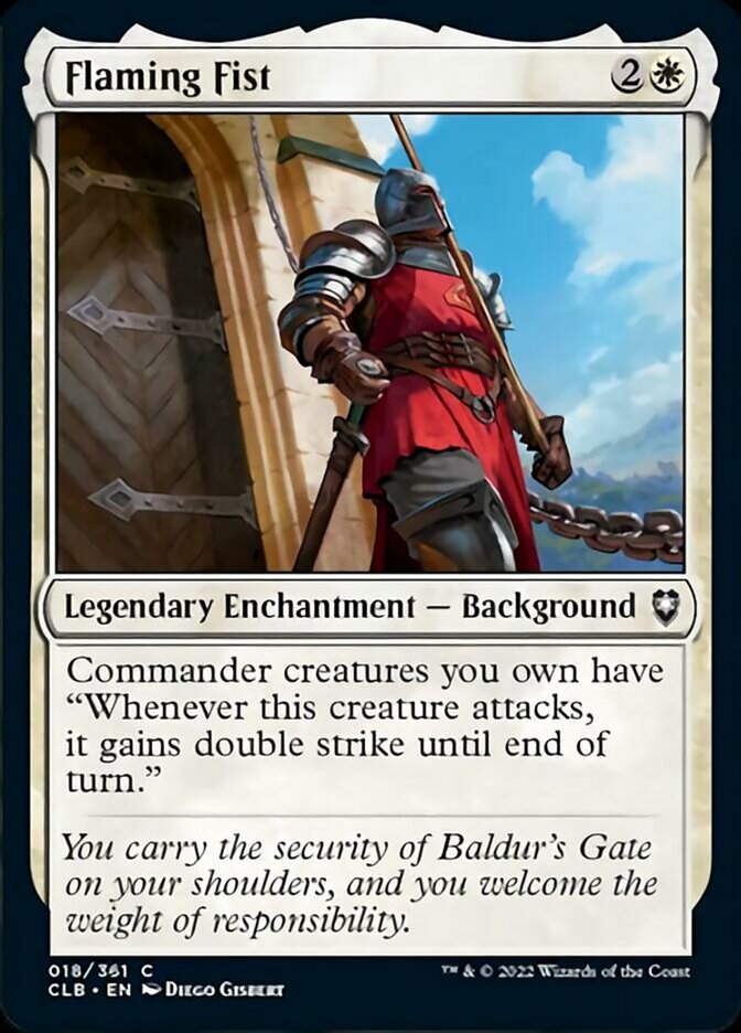 Flaming Fist [Commander Legends: Battle for Baldur's Gate] | Card Merchant Takapuna