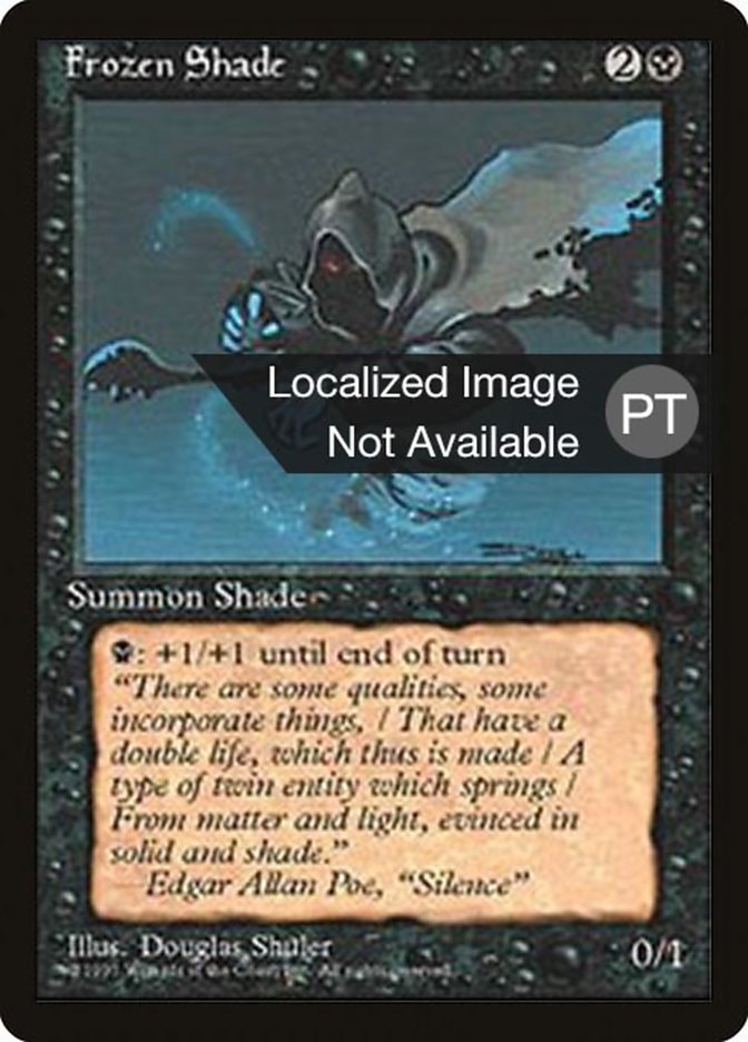 Frozen Shade [Fourth Edition (Foreign Black Border)] | Card Merchant Takapuna