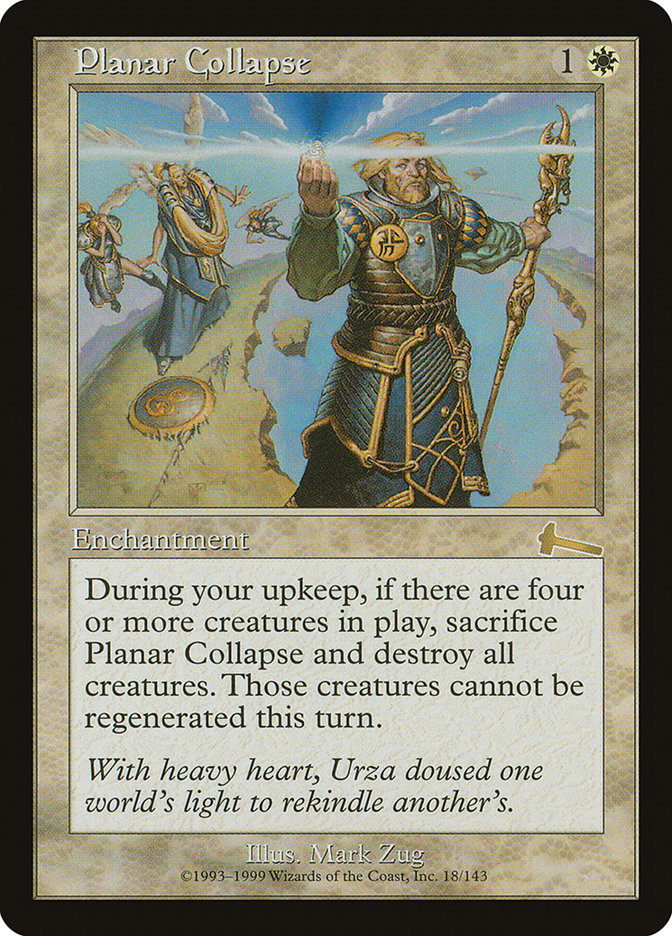 Planar Collapse [Urza's Legacy] | Card Merchant Takapuna