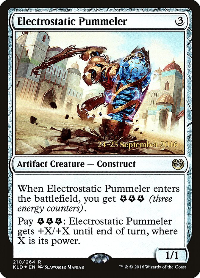 Electrostatic Pummeler [Kaladesh Prerelease Promos] | Card Merchant Takapuna