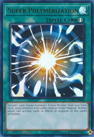 Super Polymerization [DUDE-EN040] Ultra Rare | Card Merchant Takapuna