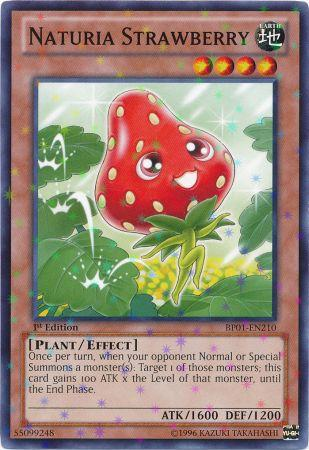 Naturia Strawberry [BP01-EN210] Starfoil Rare | Card Merchant Takapuna