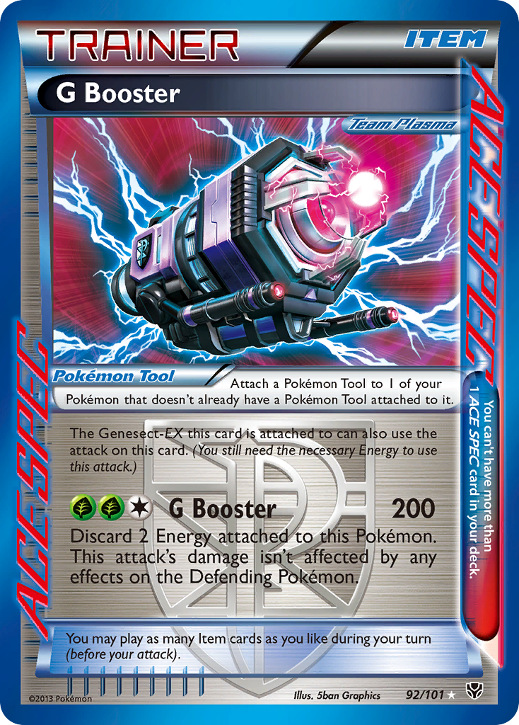 G Booster (92/101) [Black & White: Plasma Blast] | Card Merchant Takapuna