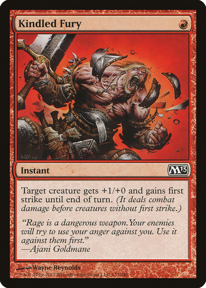 Kindled Fury [Magic 2013] | Card Merchant Takapuna