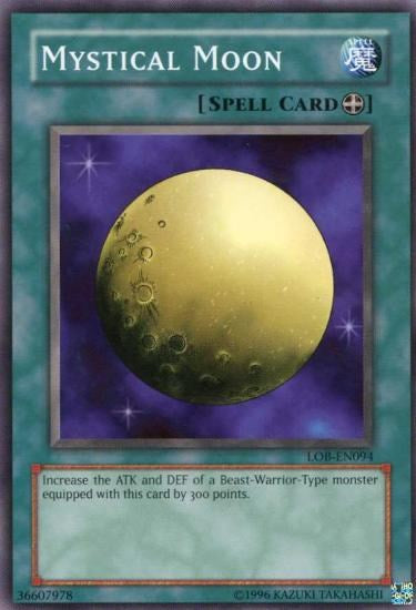 Mystical Moon [LOB-EN094] Common | Card Merchant Takapuna