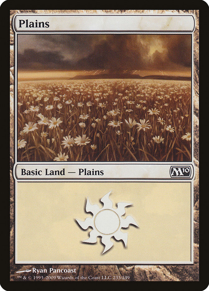 Plains (233) [Magic 2010] | Card Merchant Takapuna