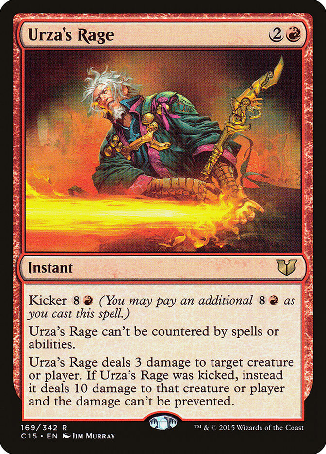 Urza's Rage [Commander 2015] | Card Merchant Takapuna