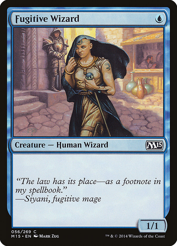 Fugitive Wizard [Magic 2015] | Card Merchant Takapuna