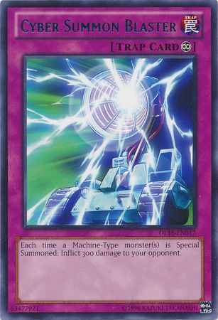 Cyber Summon Blaster (Blue) [DL18-EN017] Rare | Card Merchant Takapuna