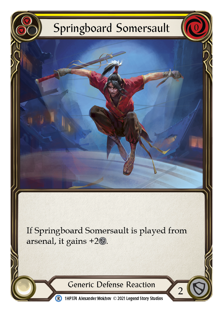 Springboard Somersault [1HP374] (History Pack 1) | Card Merchant Takapuna