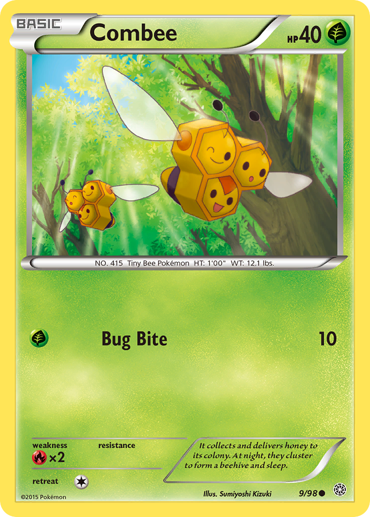 Combee (9/98) [XY: Ancient Origins] | Card Merchant Takapuna