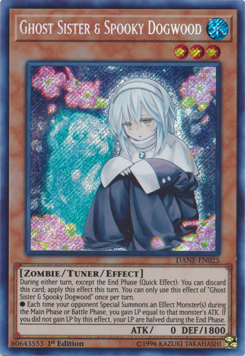 Ghost Sister & Spooky Dogwood [DANE-EN025] Secret Rare | Card Merchant Takapuna