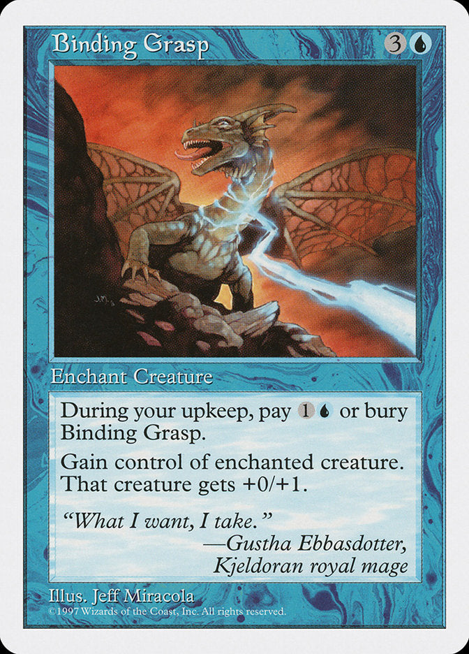 Binding Grasp [Fifth Edition] | Card Merchant Takapuna