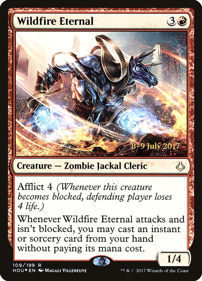 Wildfire Eternal [Hour of Devastation Prerelease Promos] | Card Merchant Takapuna