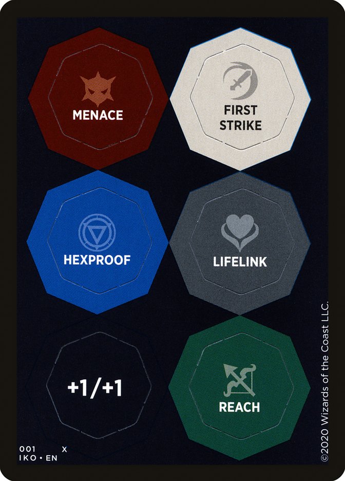 Ability Punchcard (001) [Ikoria: Lair of Behemoths Tokens] | Card Merchant Takapuna