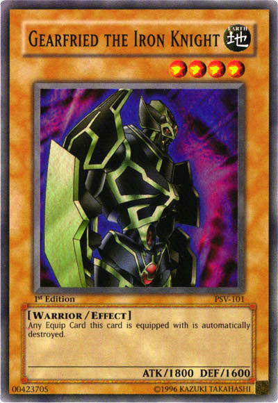 Gearfried the Iron Knight [PSV-101] Super Rare | Card Merchant Takapuna