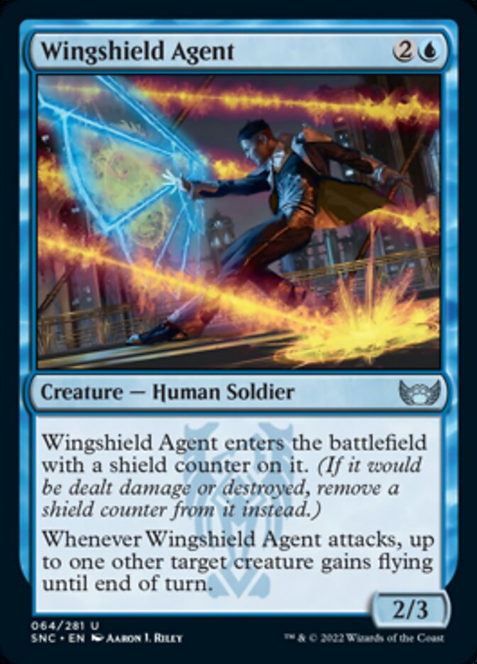 Wingshield Agent [Streets of New Capenna] | Card Merchant Takapuna