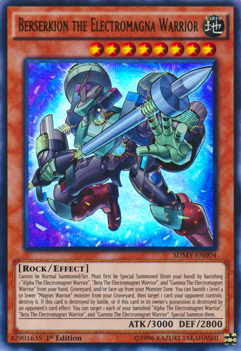 Berserkion the Electromagna Warrior [SDMY-EN004] Ultra Rare | Card Merchant Takapuna