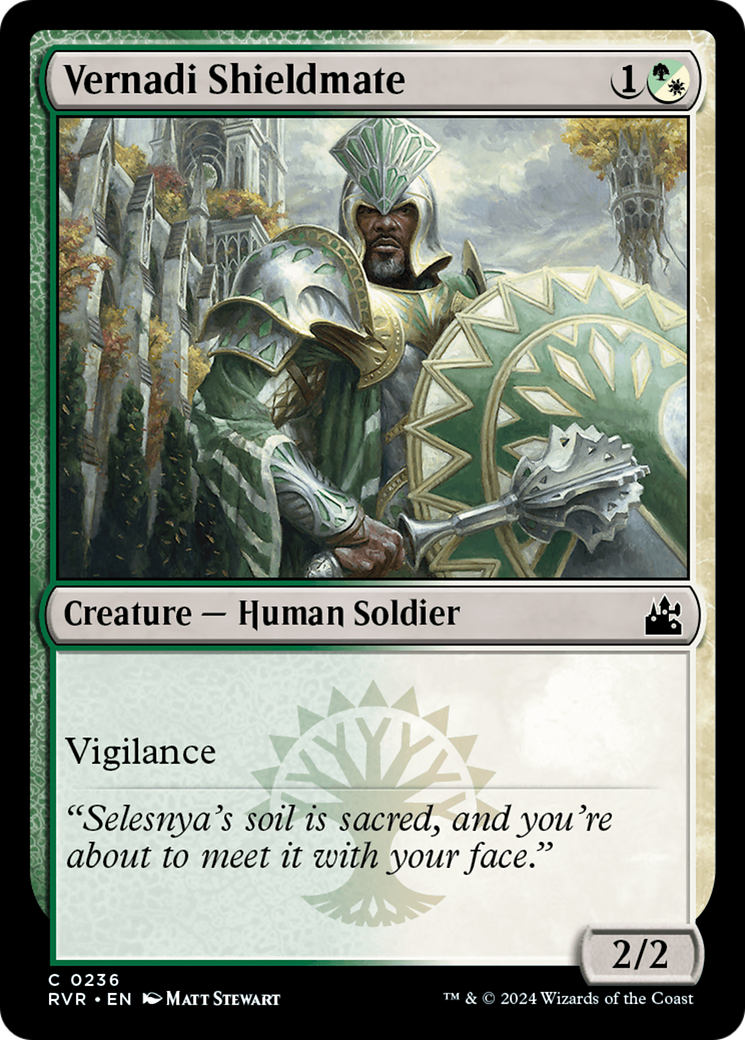 Vernadi Shieldmate [Ravnica Remastered] | Card Merchant Takapuna