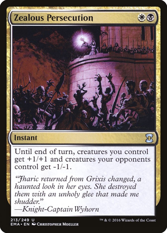 Zealous Persecution [Eternal Masters] | Card Merchant Takapuna