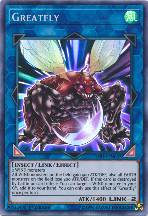 Greatfly [MP19-EN032] Super Rare | Card Merchant Takapuna