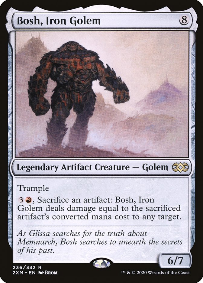 Bosh, Iron Golem [Double Masters] | Card Merchant Takapuna