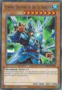 General Grunard of the Ice Barrier [SDFC-EN018] Common | Card Merchant Takapuna