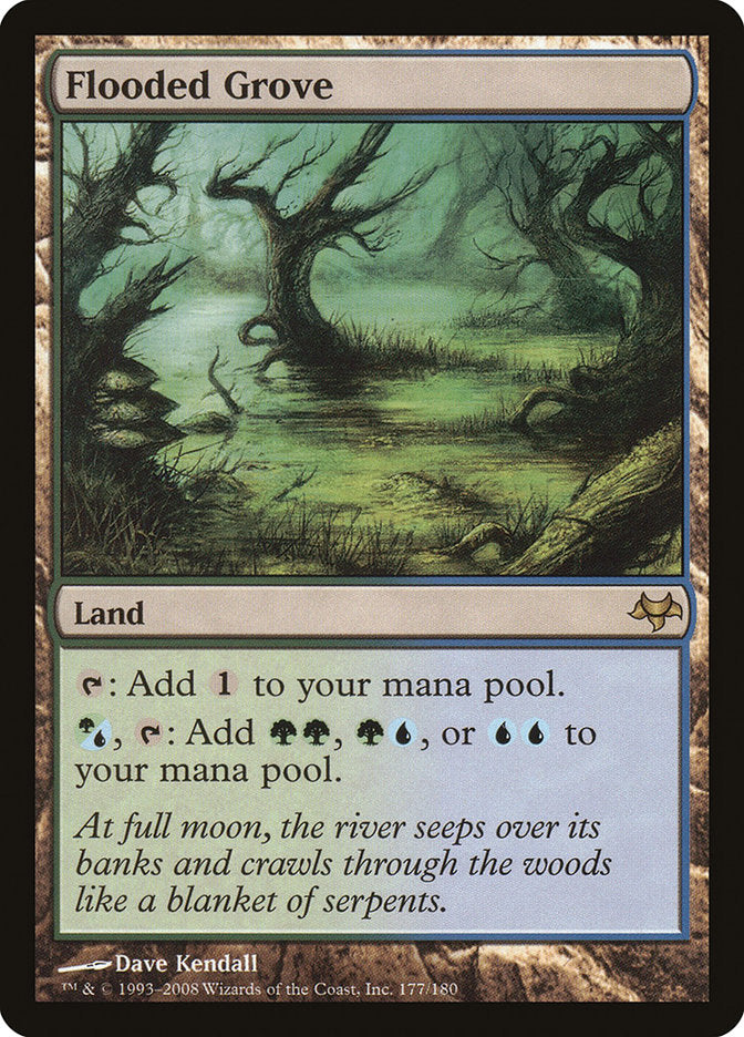 Flooded Grove [Eventide] | Card Merchant Takapuna